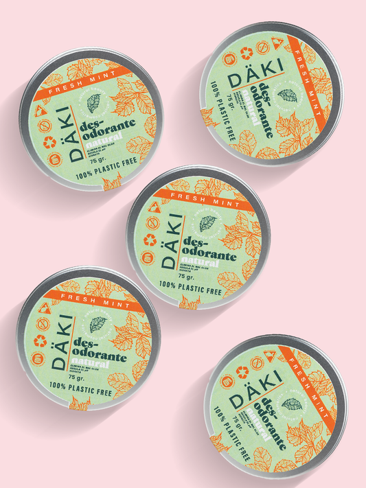 5 Pack Desodorantes en Crema