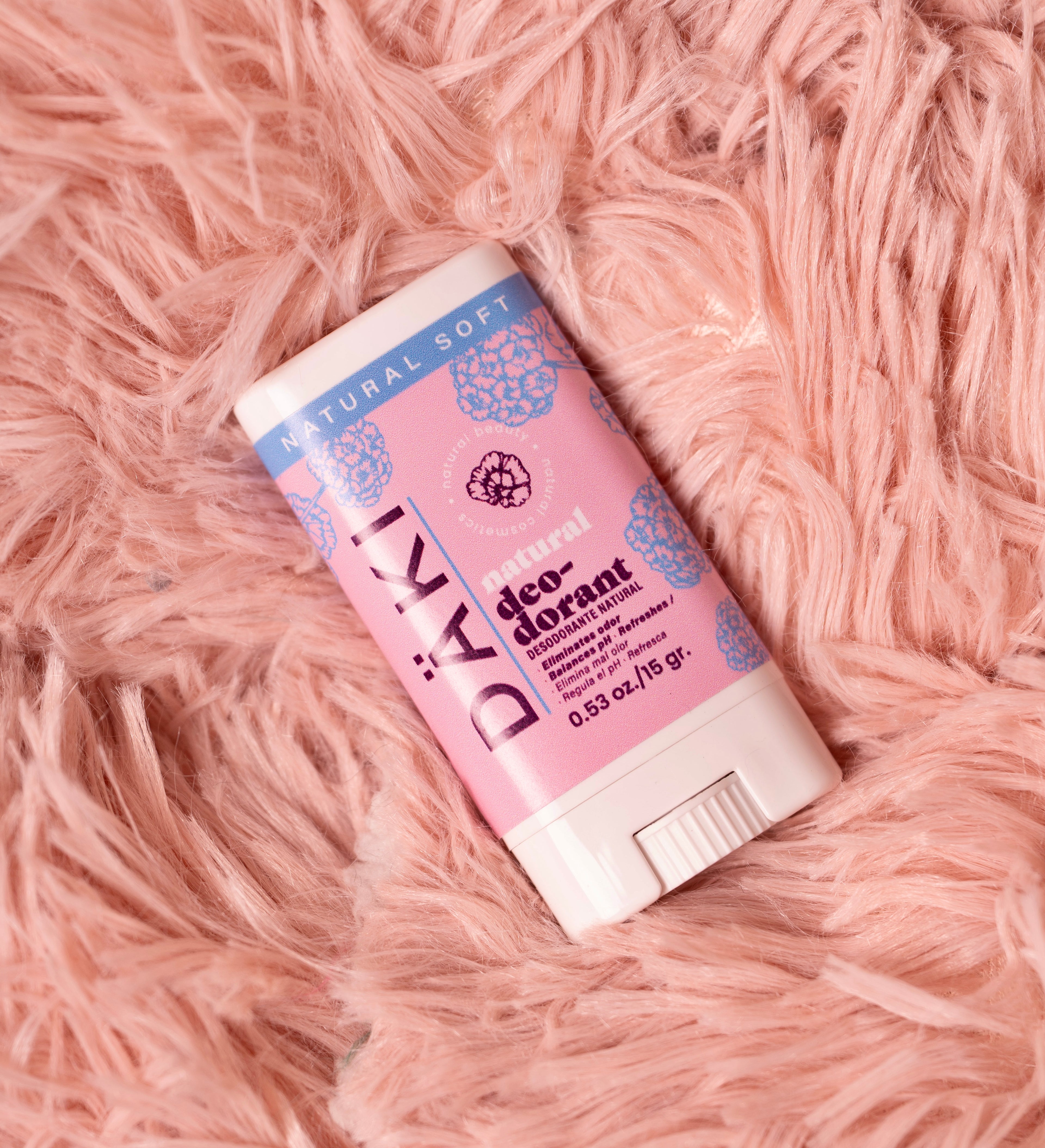Desodorante Barra Mini Natural Soft 15g