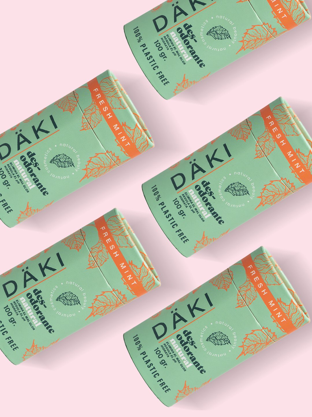 Pack 5 Desodorantes Barra 100g