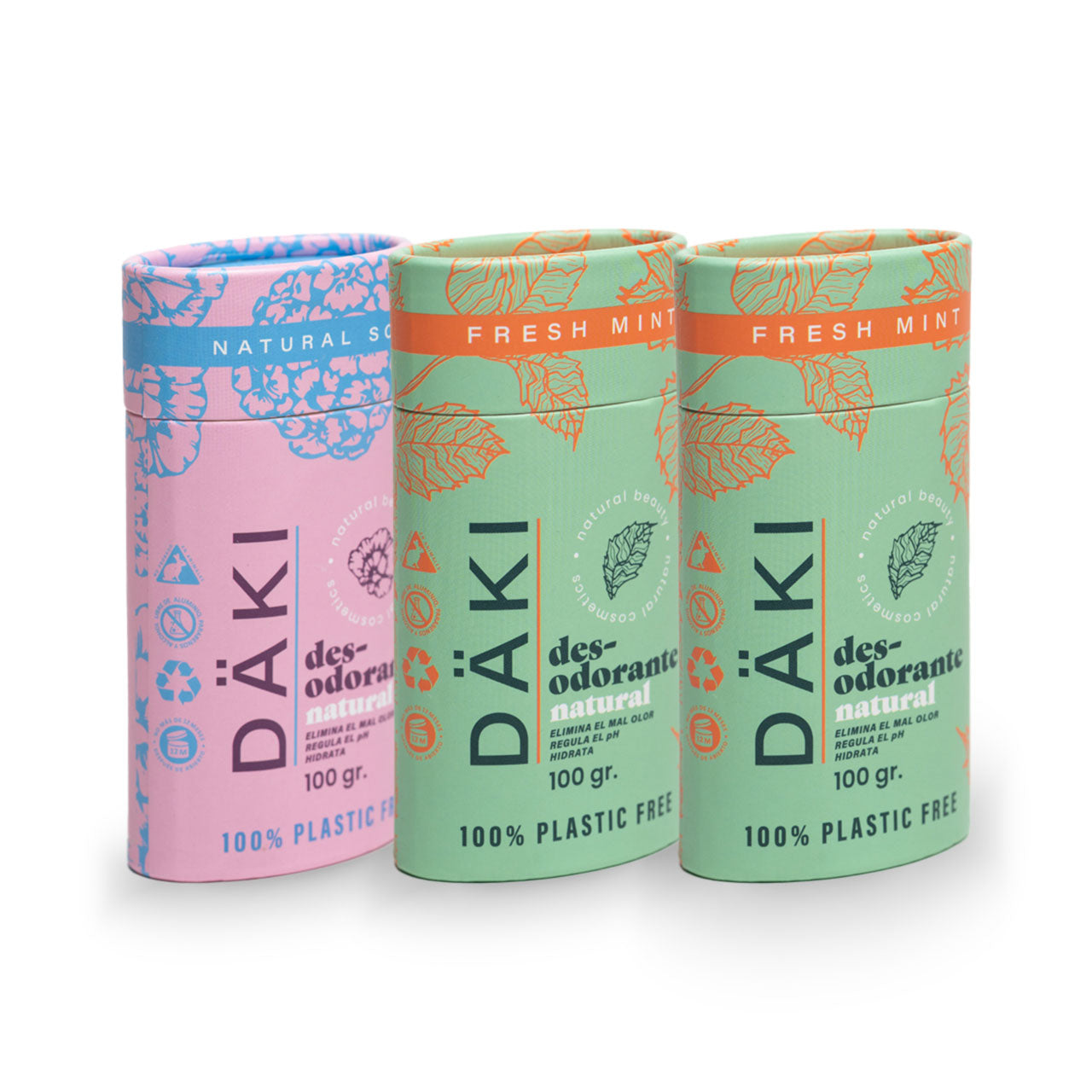 Pack 3 Desodorantes Barra 100g