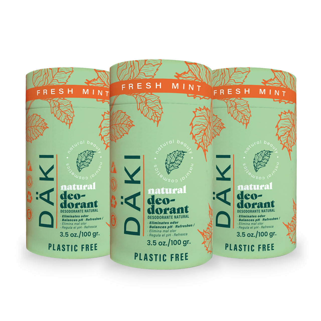 Pack 3 Desodorantes Barra 100g