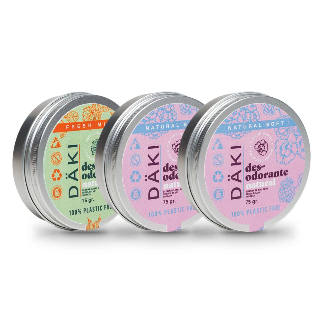 Pack 3 Desodorantes Crema 75g