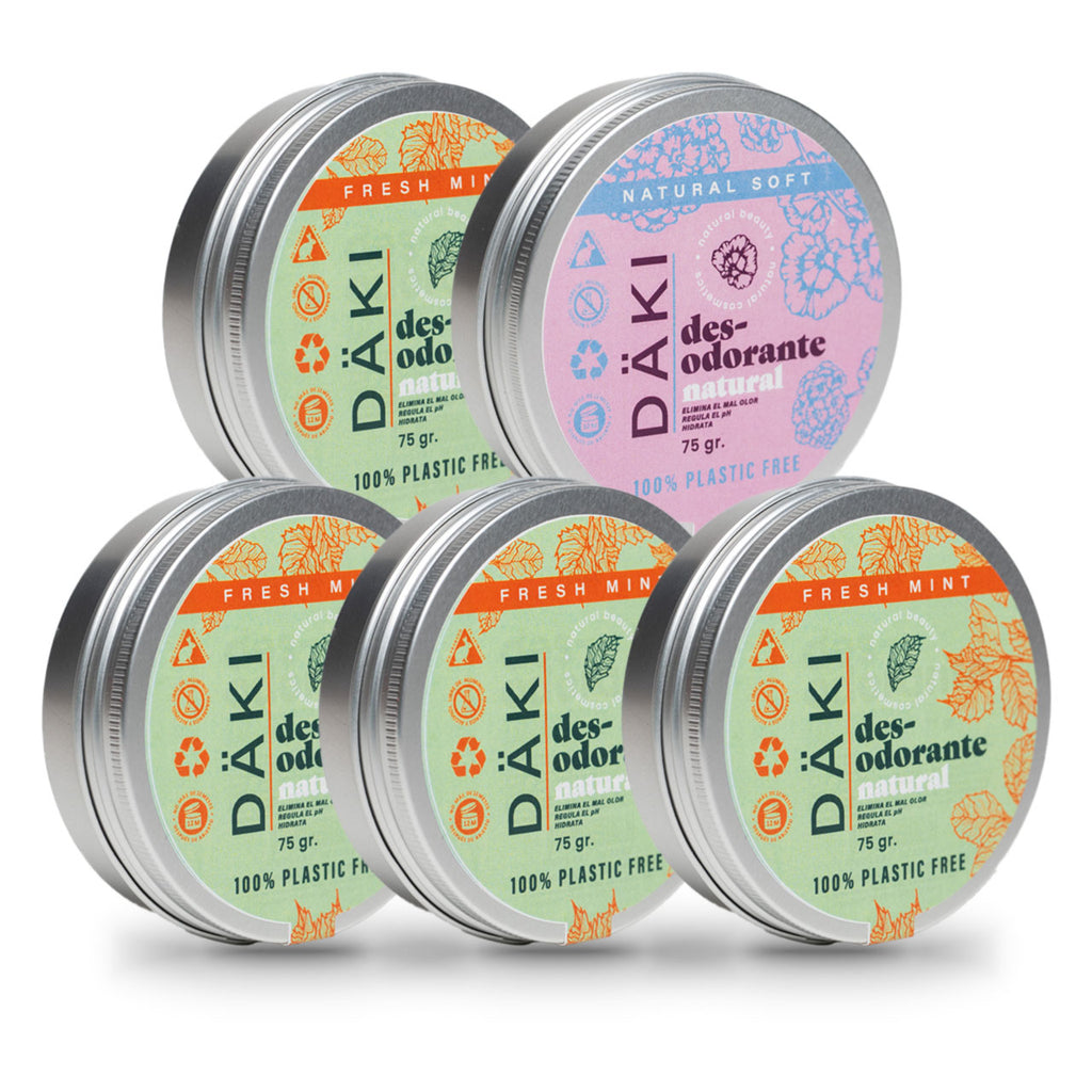 Desodorantes Crema Pack 5 75g