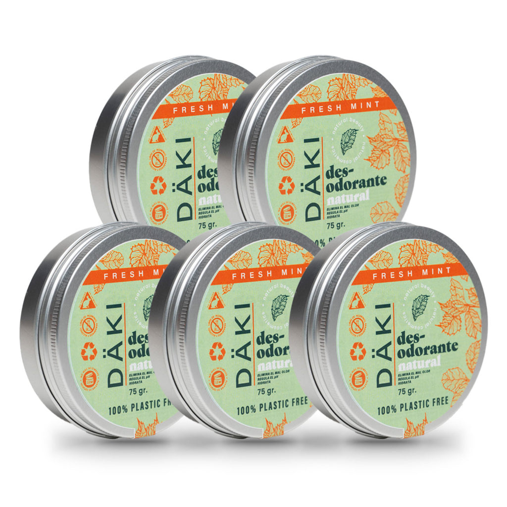 Pack 5 Desodorantes Crema 75g