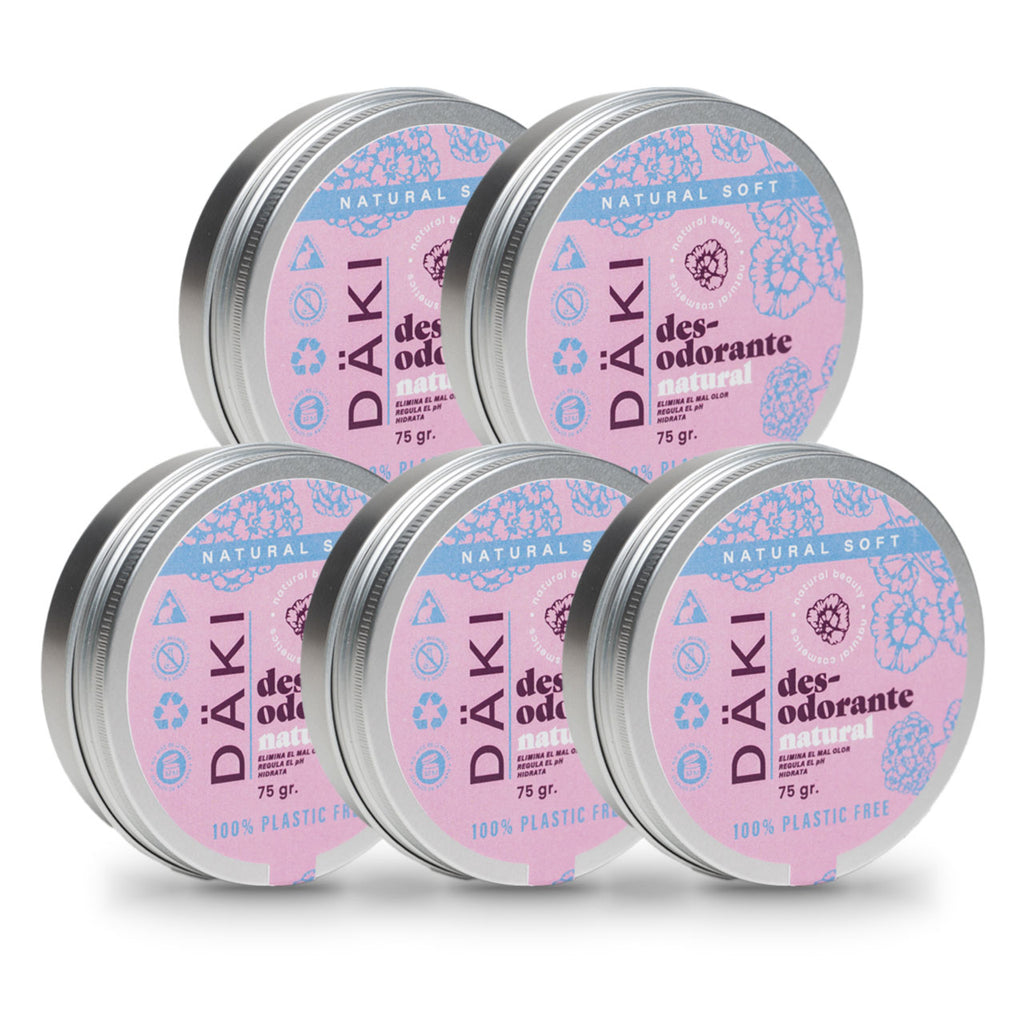 Pack 5 Desodorantes Crema 75g