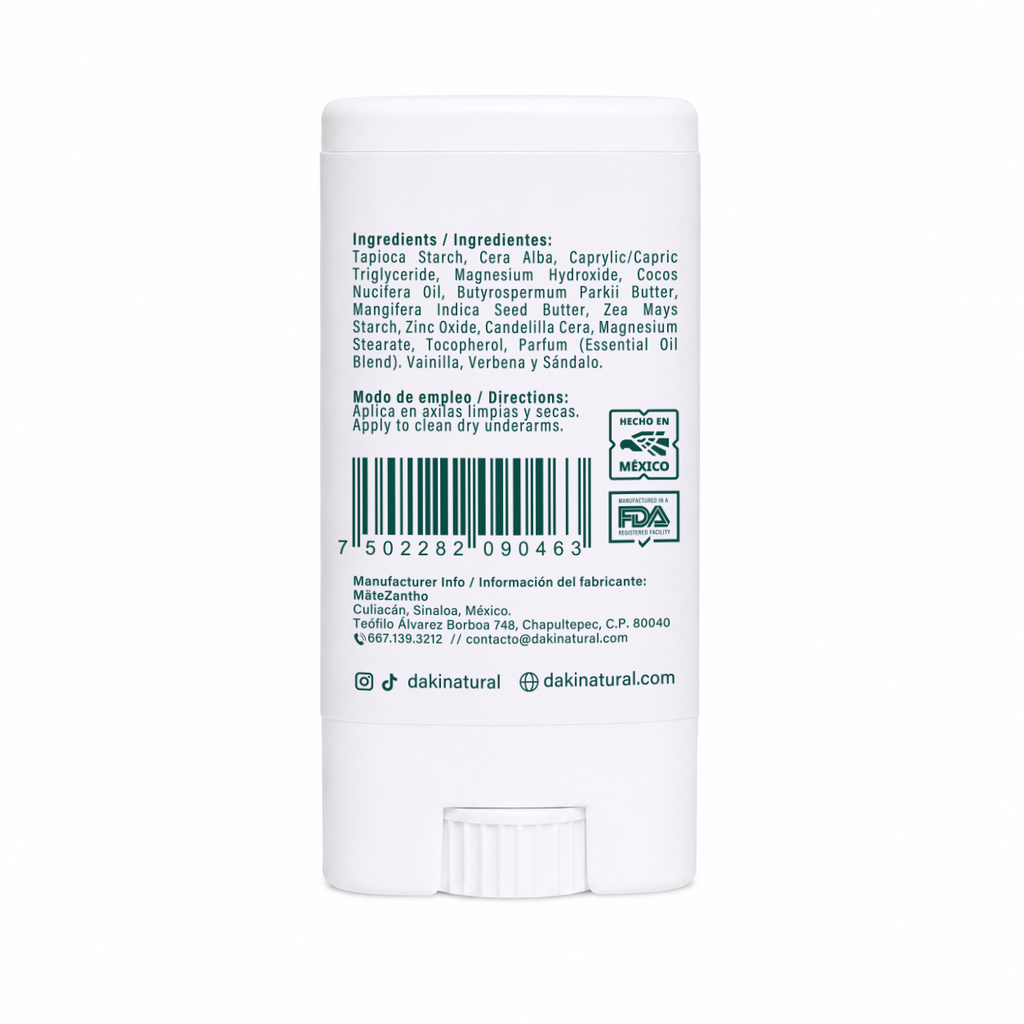 Desodorante Barra Smoky Vanilla 65g