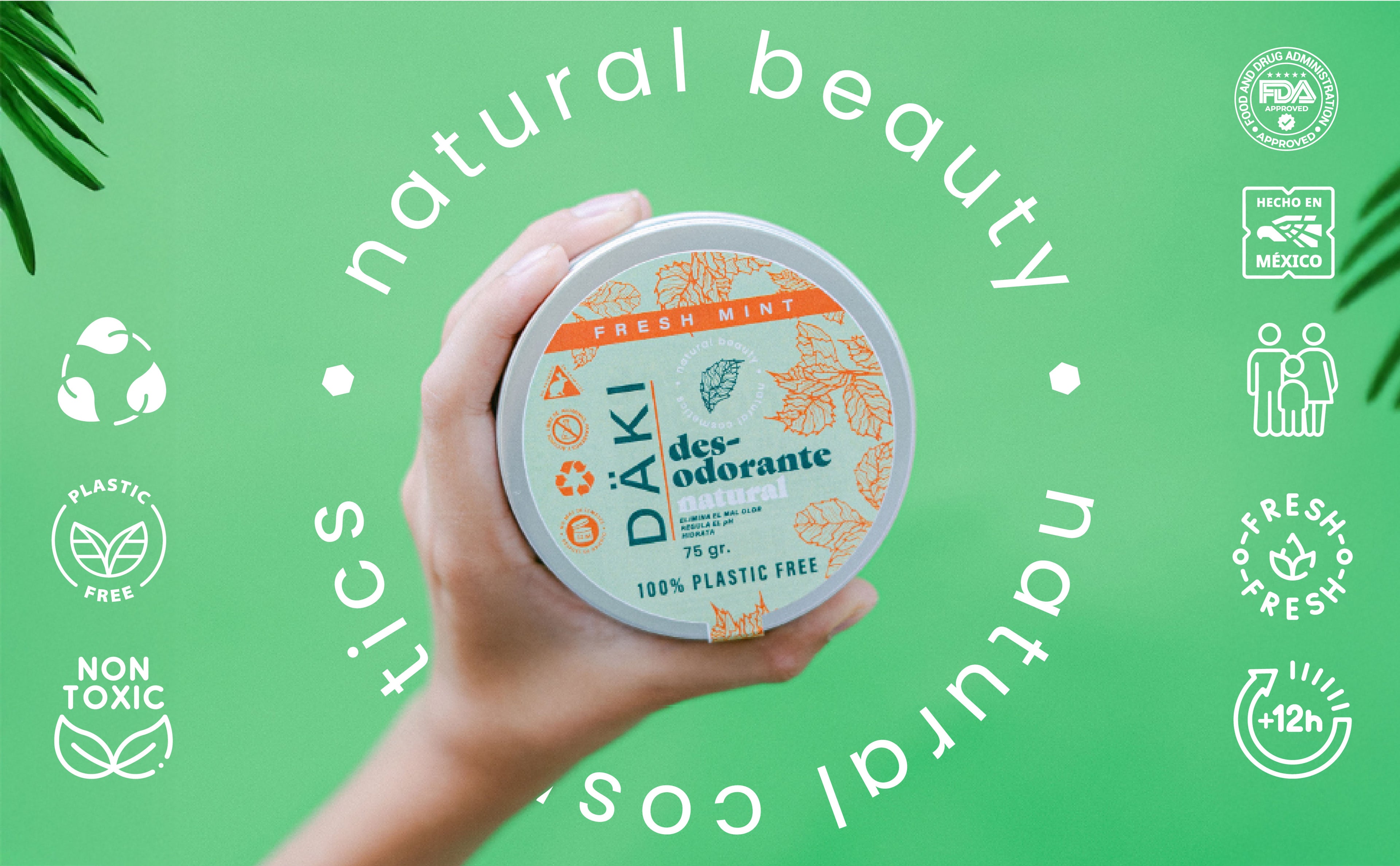 Desodorante Crema Fresh Mint 75g