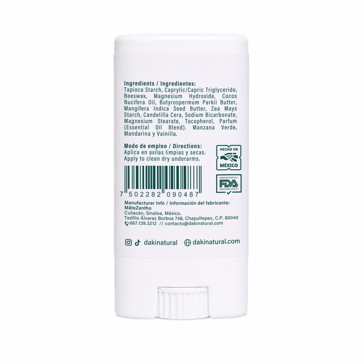 Desodorante Barra Happy Fruit 65g