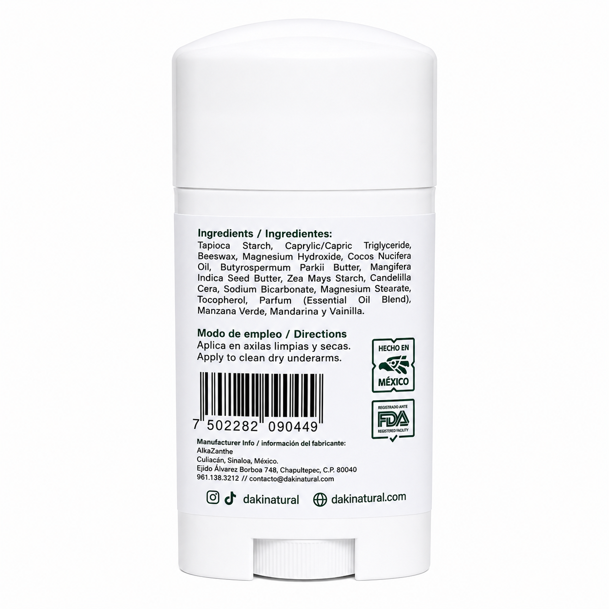 Desodorante Barra Happy Fruit 65g