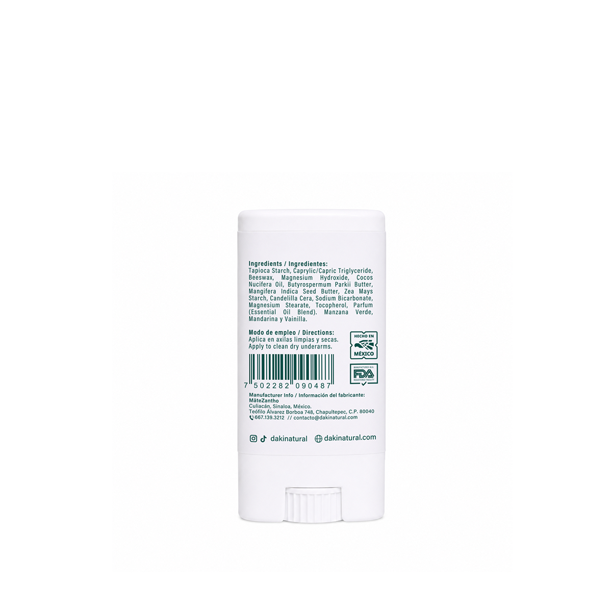 Desodorante Barra Mini Happy Fruit 15g