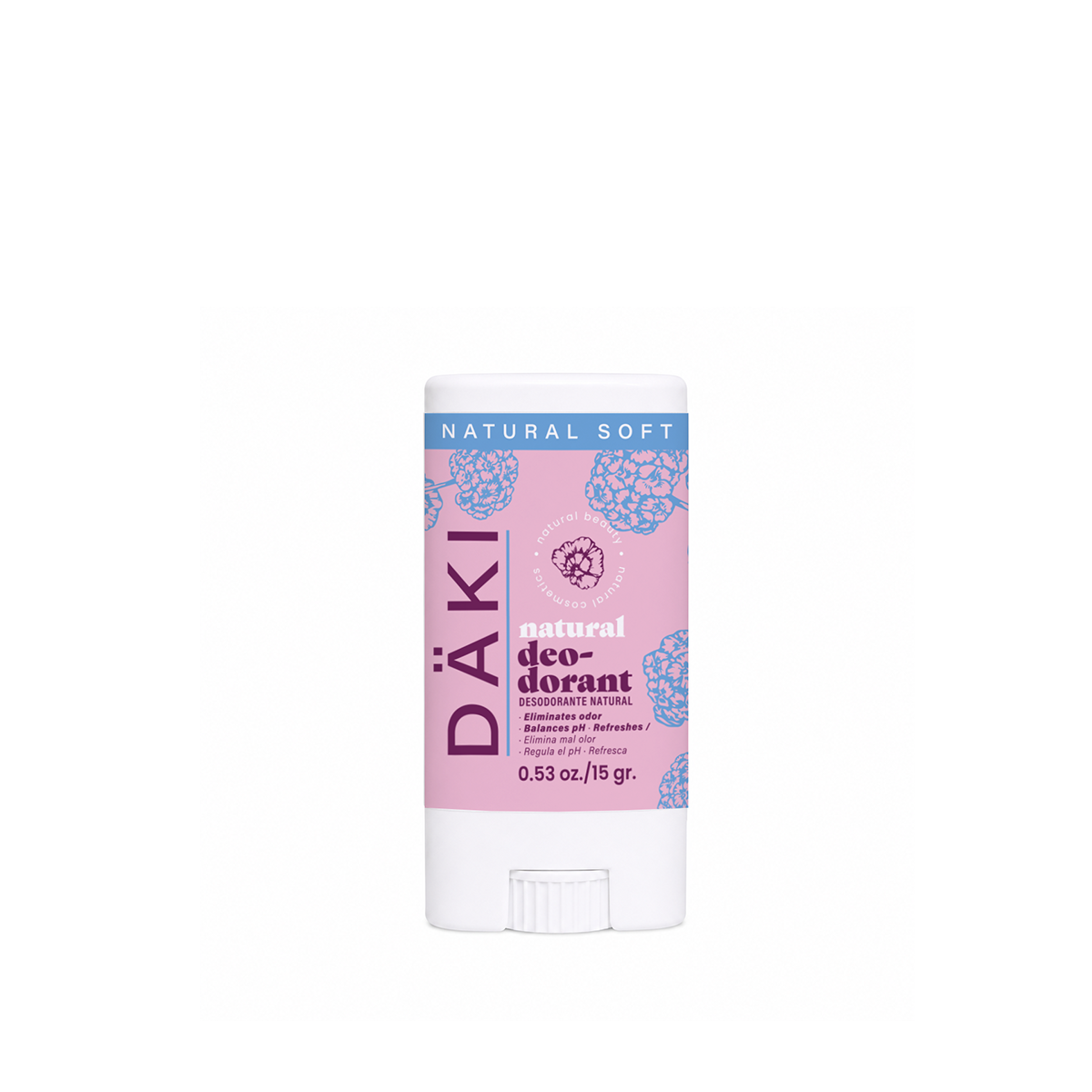 Desodorante Barra Mini Natural Soft 15g