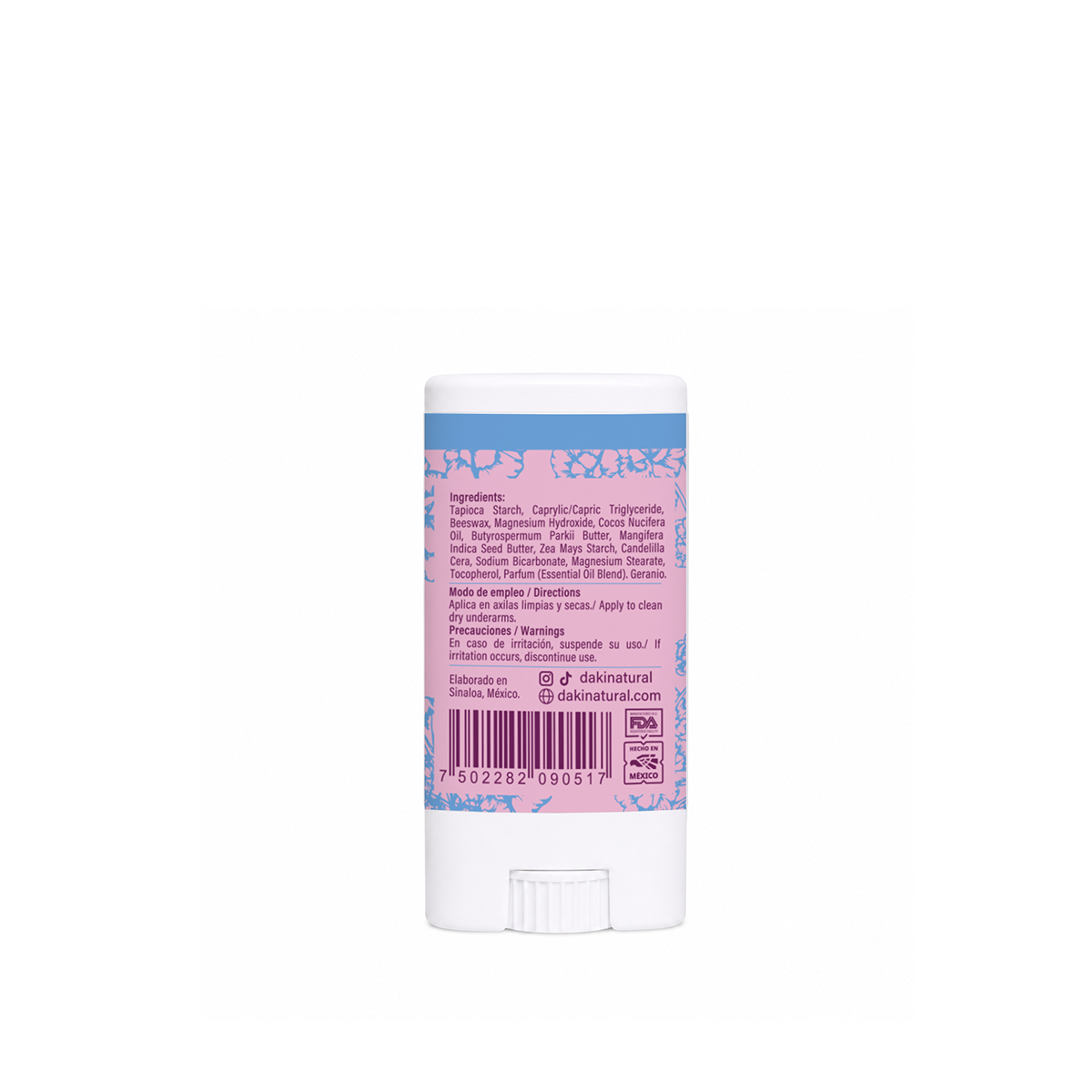Desodorante Barra Mini Natural Soft 15g
