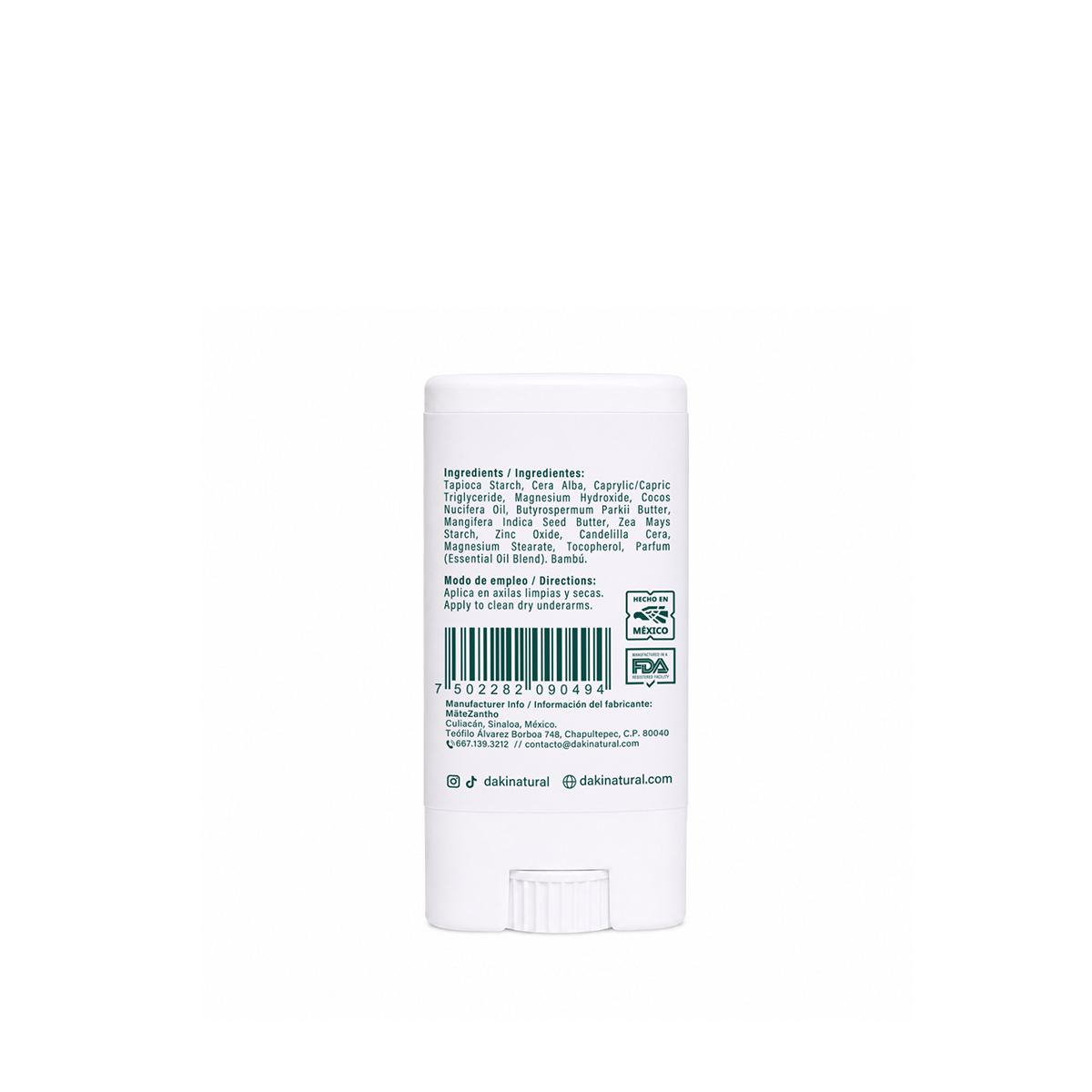 Desodorante Barra Mini Pure Sensitive 15g