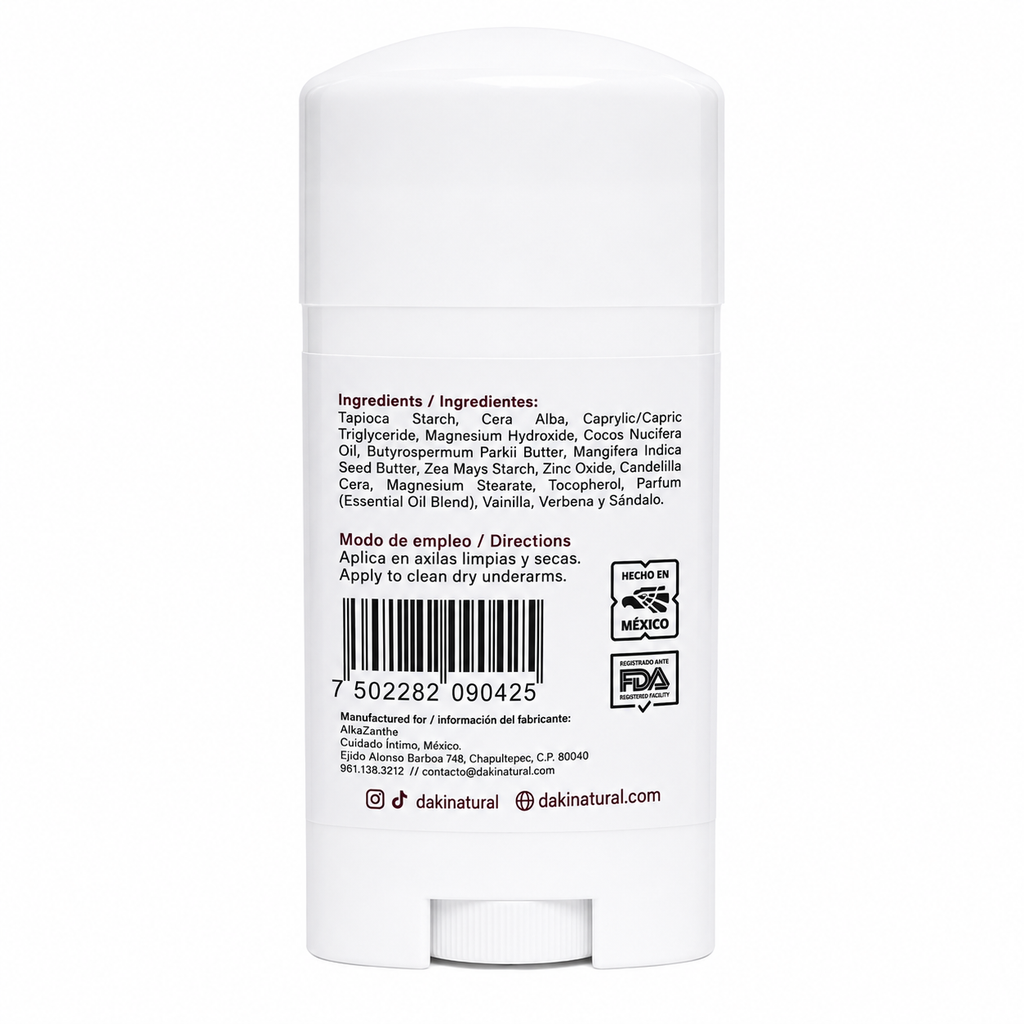 Desodorante Barra Smoky Vanilla 65g