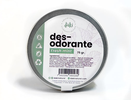 Desodorante crema fresh mint
